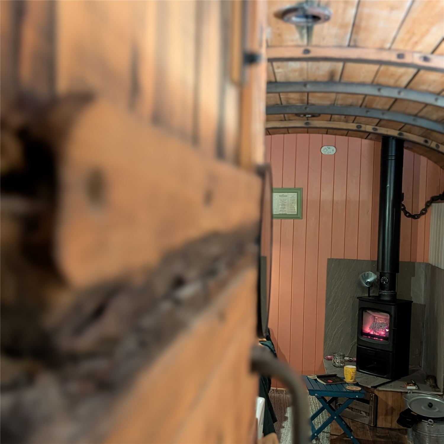 A holiday stay with a log burner. Cosy up in the colder months and relax.