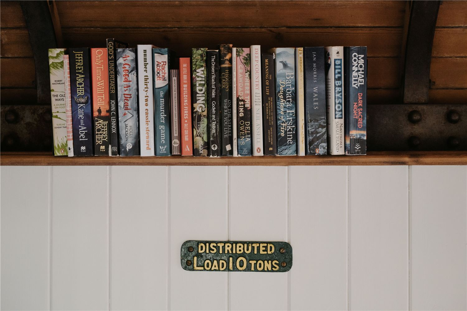 Books? Of course, the Wagon is near Hay on Wye, THE Book Town. Herefordshire Mid Wales border