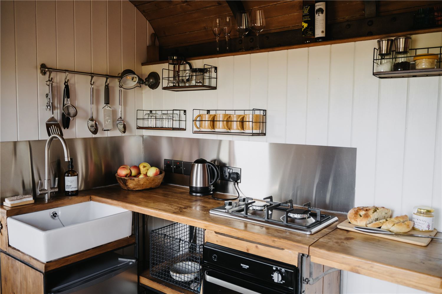 Kitchen - tick, Bathroom - tick. Amazing space - double tick. Unusual place to stay - definitely!
