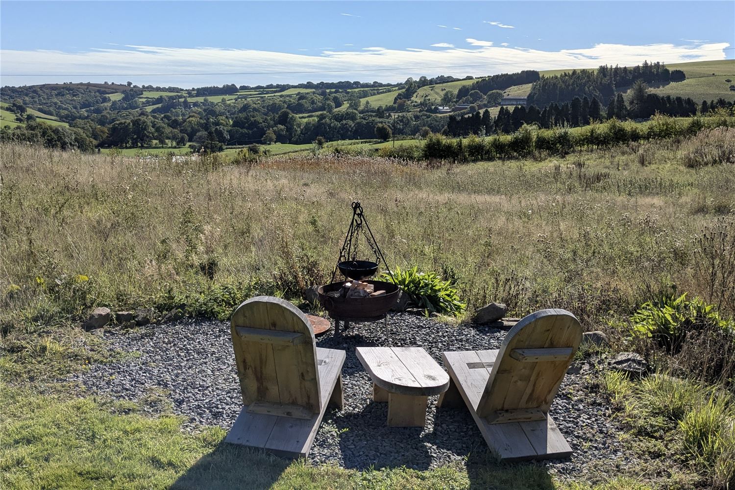 Kadai firepit, for star bathing and outdoor eating
