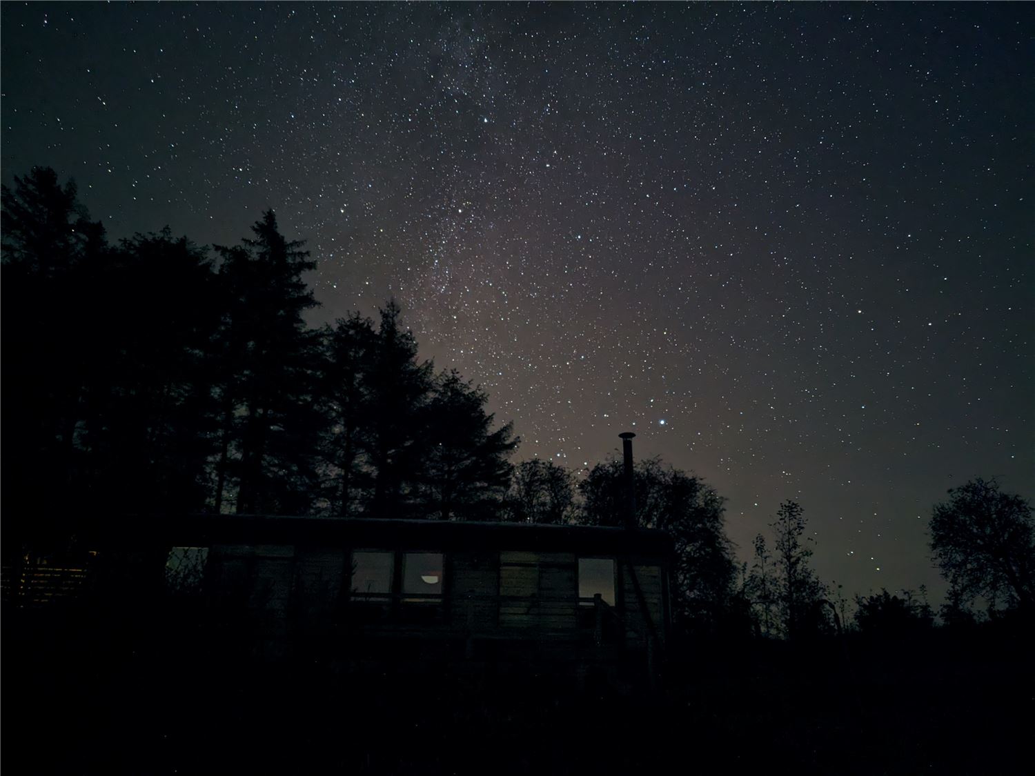 starry nights, dark skies at the Wagon