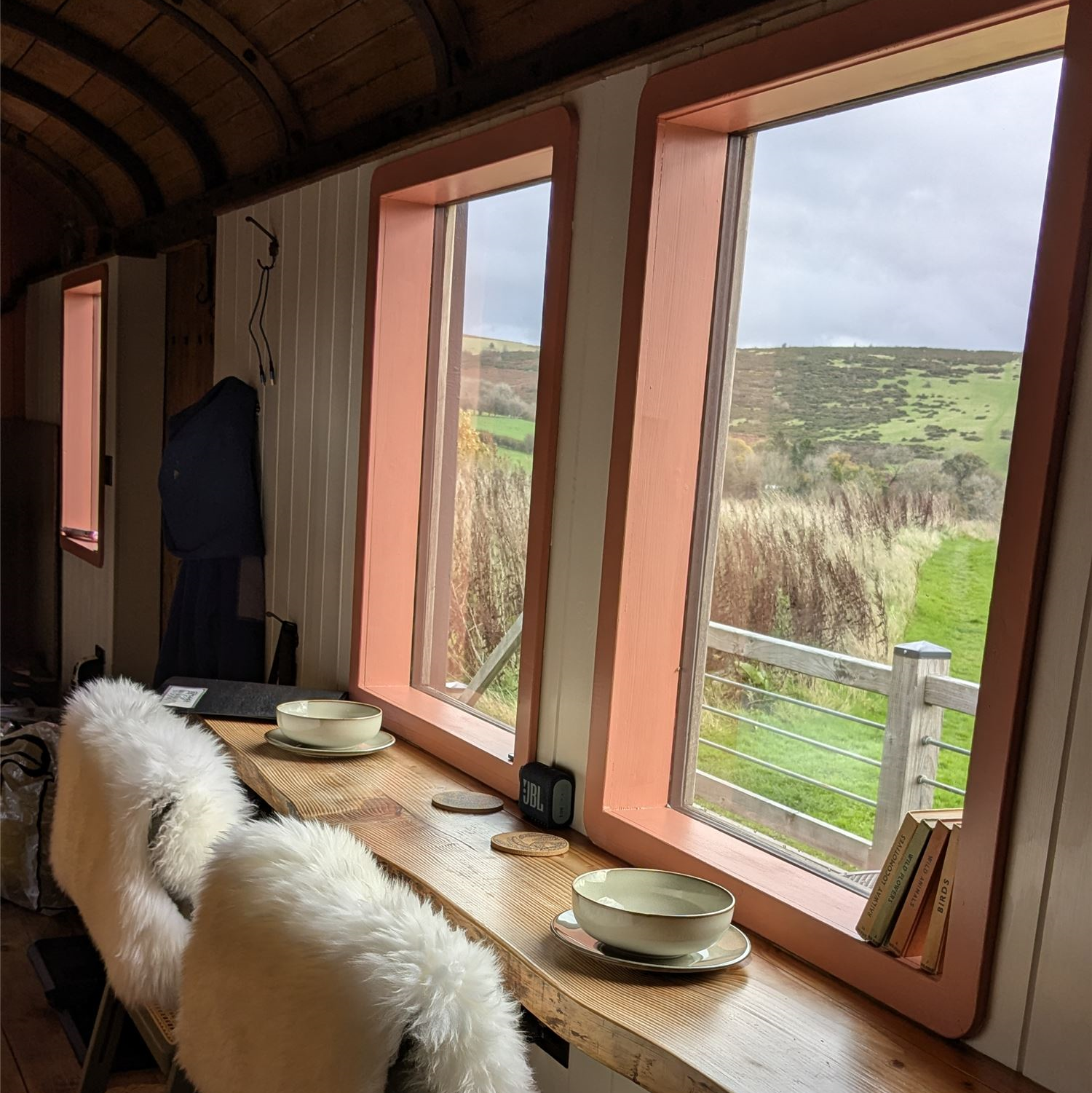 Enjoy a lie in and breakfast with a view